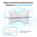 Almofada Travesseiro de Pernas para Dormir de Lado
