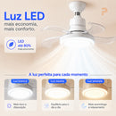 Super Ventilador TORNADO 360® + Lâmpada Smart Led + FRETE GRÁTIS