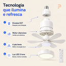 Super Ventilador TORNADO 360® + Lâmpada Smart Led + FRETE GRÁTIS