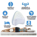 Almofada Travesseiro de Pernas para Dormir de Lado