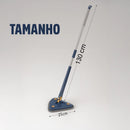 Esfregão Mop Triangular Giratório 360° TriMop