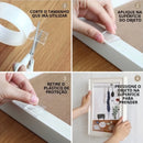 Fita Dupla Face Adesiva Transparente Resistente Gripo